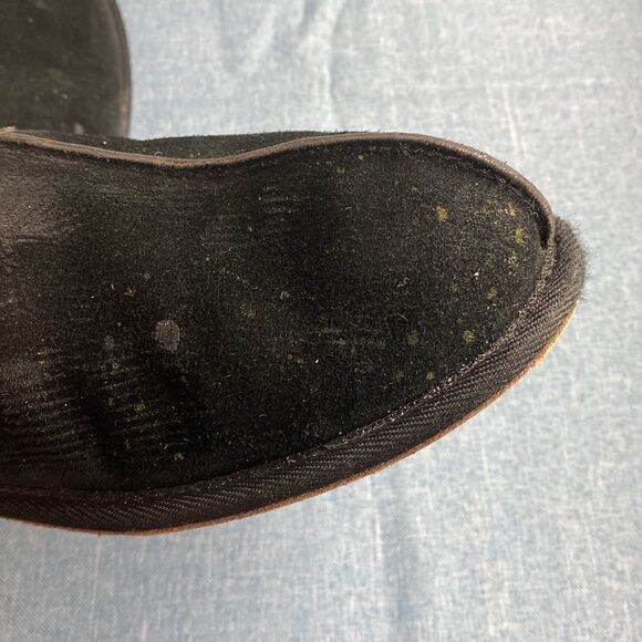 UGG men’s Scuff Fur-Lined Black Mule Slippers, size 11. - Picture 10 of 11